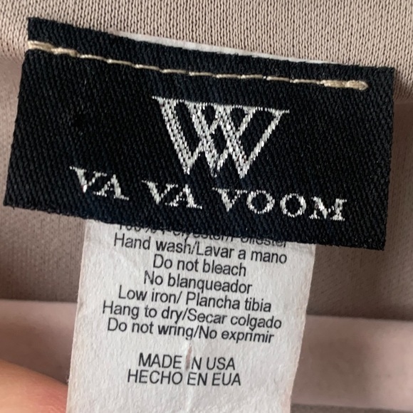 Va Va Voom Black Lace Long Sleeve Nude Liner Bodycon Midi Scoop Neck Dress Sz M - Picture 9 of 10